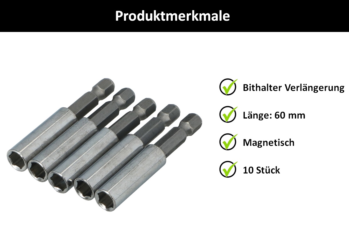 25 TORX Bits aus S2 Stahl T10 T15 T20 T25 T30 T40 Schraubendreher Bit Satz Pack - Bild 10 von 10